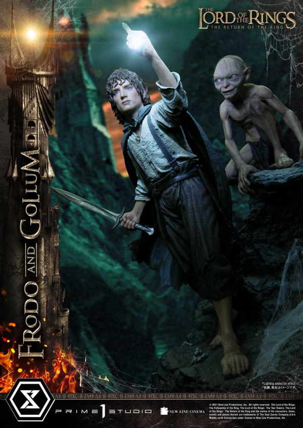 Prime 1 Studio Premium Masterline The Lord of the Rings: The Return of the King (Film) Frodo & Gollum(4582535949536)(4582535949536)