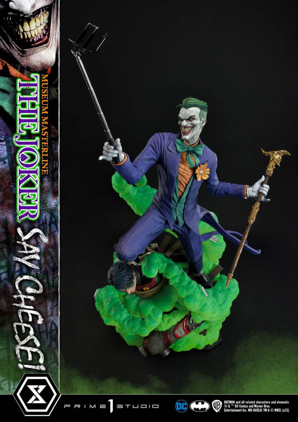 Prime 1 Studio Museum Masterline Batman (Comics) The Joker - Say Cheese DX Bonus Version | 4580708035123