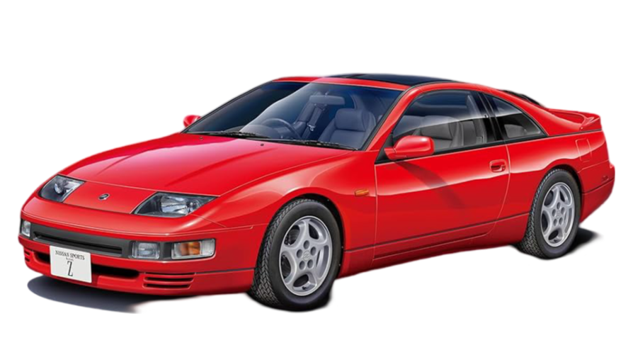 Hasegawa 1/24 NISSAN FAIRLADY Z (Z32) 300ZX TWIN TURBO 2by2 (1992)(4967834207486)