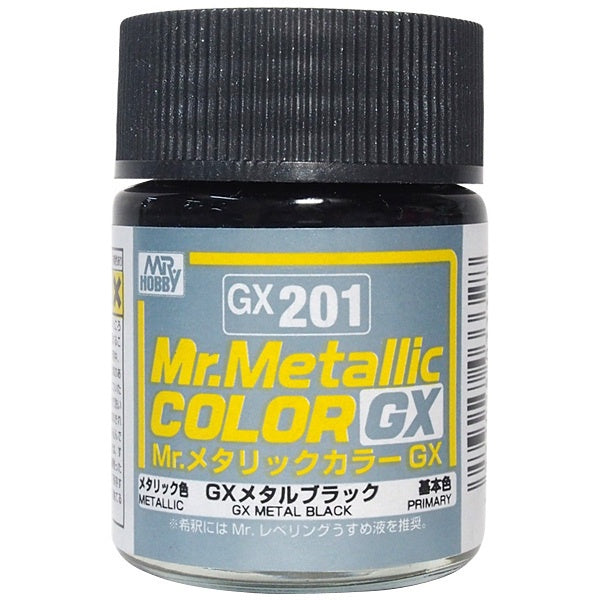 Mr Hobby Mr Color GX 201 Metal Black