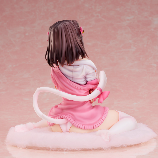 Union Creative KATTO Illustration Ribbon Hairpin-chan Complete Figure(4589642715771)(4589642715771)