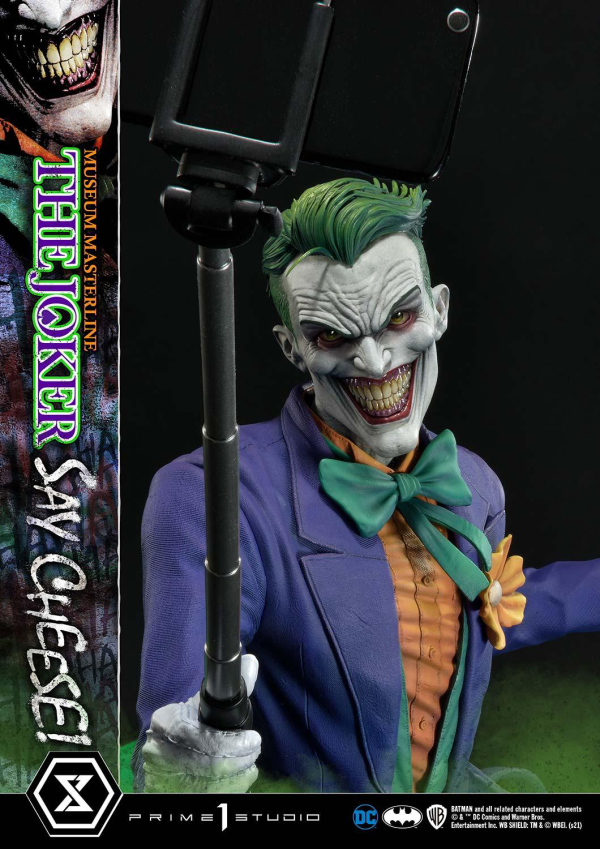 Prime 1 Studio Museum Masterline Batman (Comics) The Joker - Say Cheese DX Bonus Version | 4580708035123