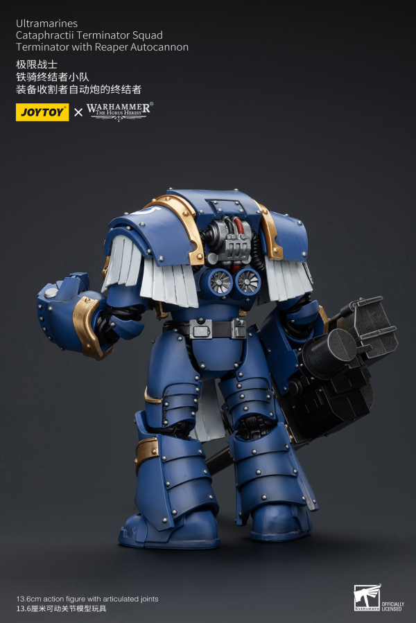 JOYTOY Ultramarines Cataphractii Terminator Squad Terminator with Reaper Autocannon(6973130377486)(6973130377486)