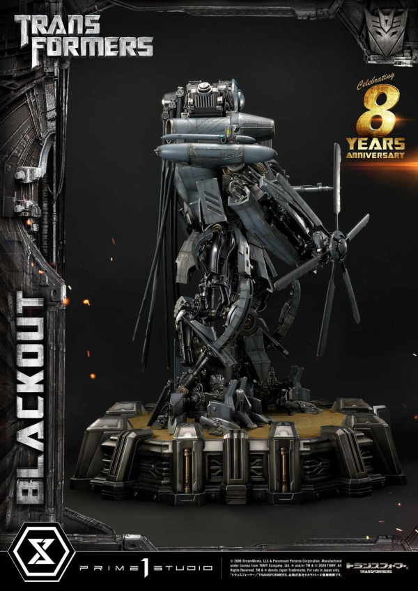 Prime 1 Studio Museum Masterline Transformers (Film) Blackout | 4582535946009