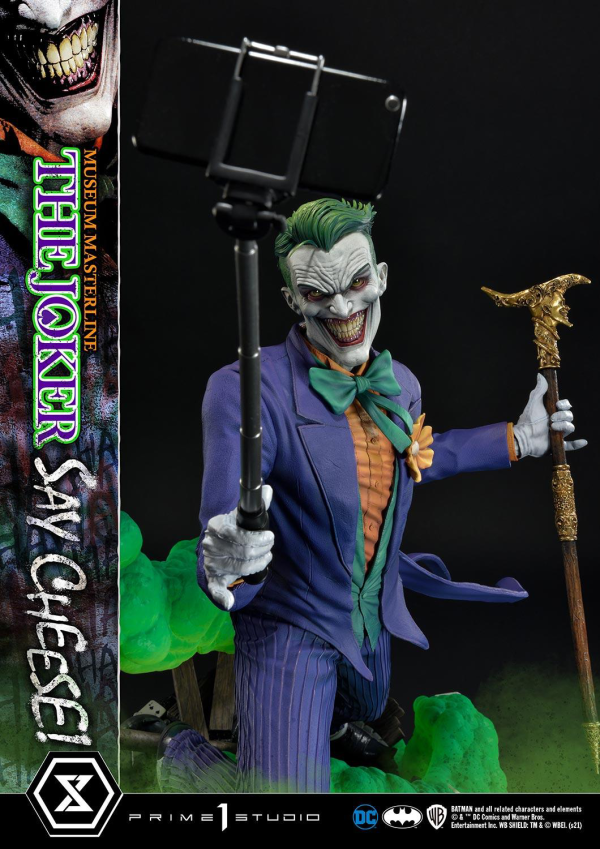 Prime 1 Studio Museum Masterline Batman (Comics) The Joker - Say Cheese DX Bonus Version | 4580708035123