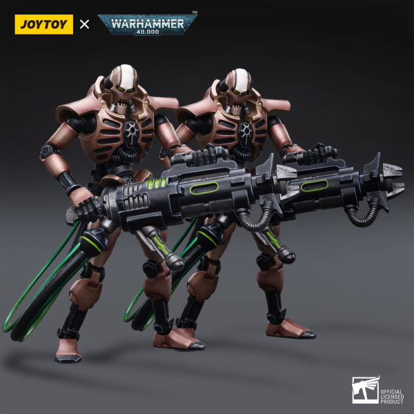 Joy Toy Necrons Szarekhan Dynasty lmmortal with Tesla Carbine [2PCS]