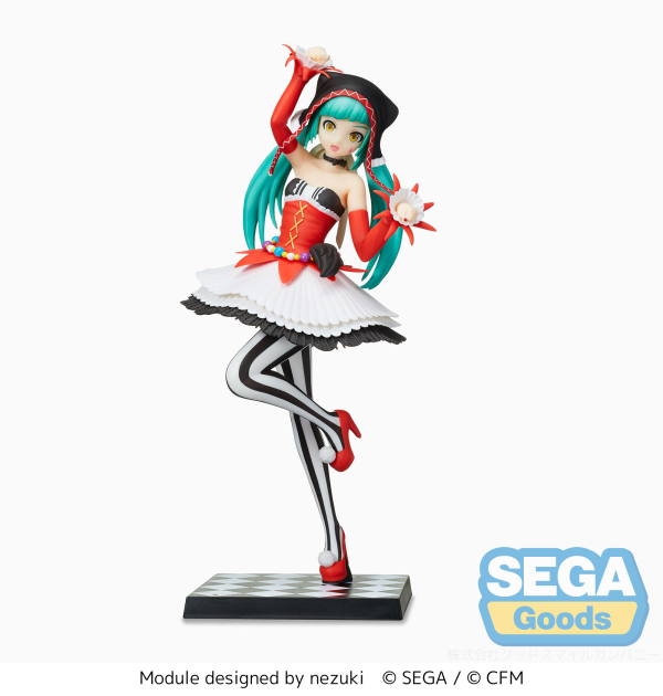 Good Smile Company Hatsune Miku Project DIVA Arcade Future Tone SPM Figure Hatsune Miku - Pierretta | 4580779526087