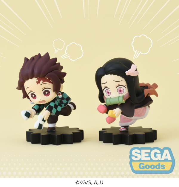 SEGA mOHment Anime "Demon Slayer: Kimetsu no Yaiba" Mini Figure Vol.1 (EX) [Pack of: 1 Tanjiro, 1 Nexuko] | 4582733421841