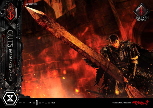 Prime 1 Studio Ultimate Premium Masterline Berserk Guts, Berserker Armor Unleash Edition Deluxe Version | 4582535948553