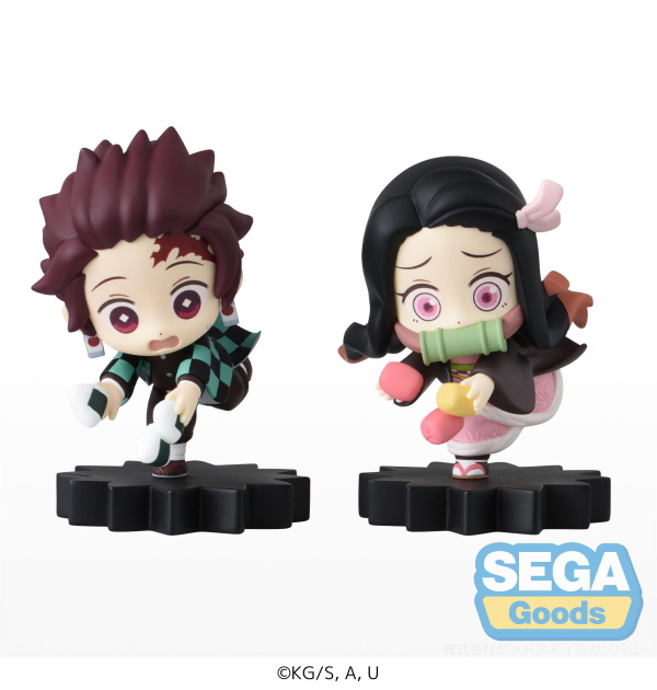 SEGA mOHment Anime "Demon Slayer: Kimetsu no Yaiba" Mini Figure Vol.1 (EX) [Pack of: 1 Tanjiro, 1 Nexuko]