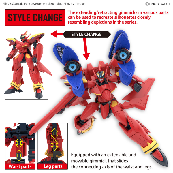 BANDAI Hobby HG 1/100 VF-19 CUSTOM FIRE VALKYRIE WITH SOUND BOOSTER(4573102663153)(4573102663153)