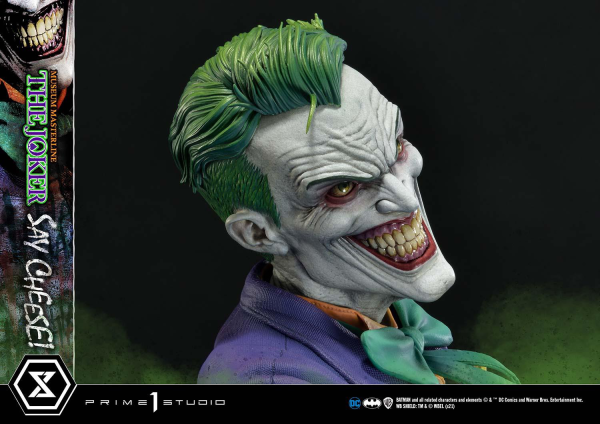 Prime 1 Studio Museum Masterline Batman (Comics) The Joker - Say Cheese DX Bonus Version | 4580708035123