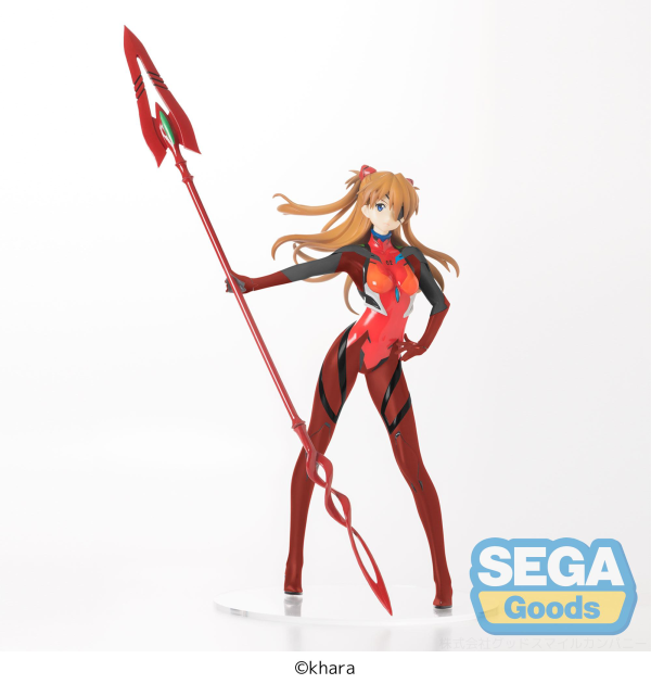 SEGA "Evangelion: New Theatrical Edition" LPM Figure -Asuka x Spear of Cassius-(re-run)