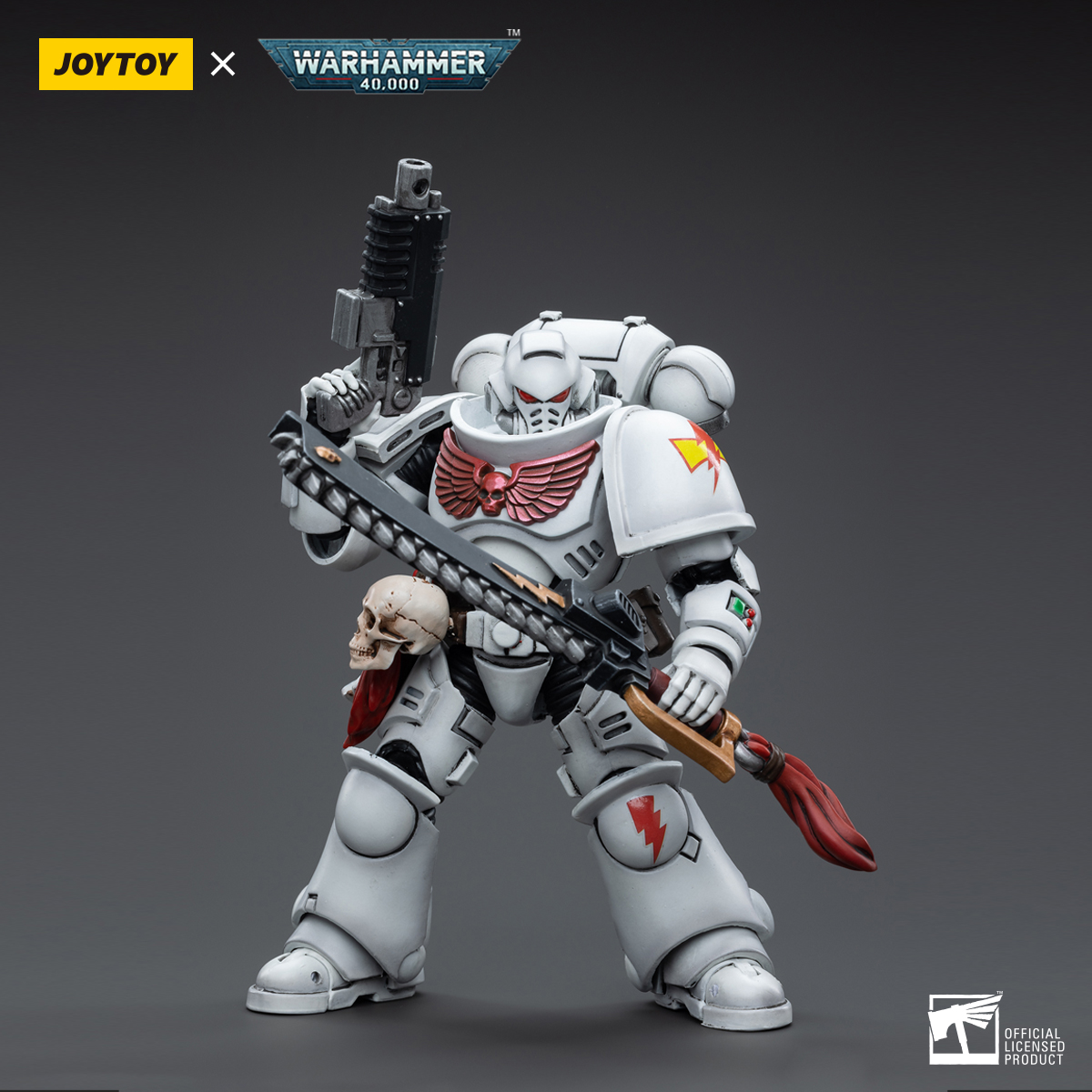 Joy Toy White Scars Assault lntercessor Brother Batjargal