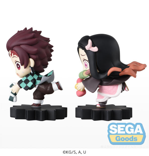 SEGA mOHment Anime "Demon Slayer: Kimetsu no Yaiba" Mini Figure Vol.1 (EX) [Pack of: 1 Tanjiro, 1 Nexuko]