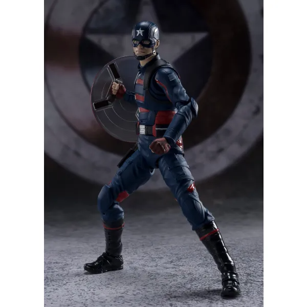 BANDAI Spirits Captain America (John F. Walker ) (The Falcon and the Winter Soldier) , Bandai Spirits S.H.Figuarts