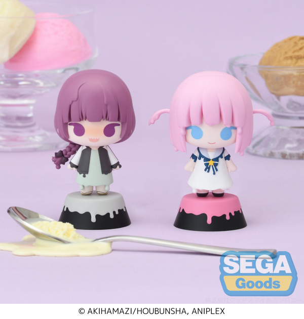 SEGA Tiny Melties Anime "BOCCHI THE ROCK" Mini Figure Vol.4 (EX) [Pack of 2: 1 Kikuri, 1 Futari]