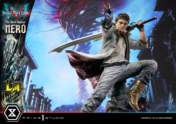 Prime 1 Studio Ultimate Premium Masterline Devil May Cry 5 Nero EX Color Limited Version(4580708042459)(4580708042459)