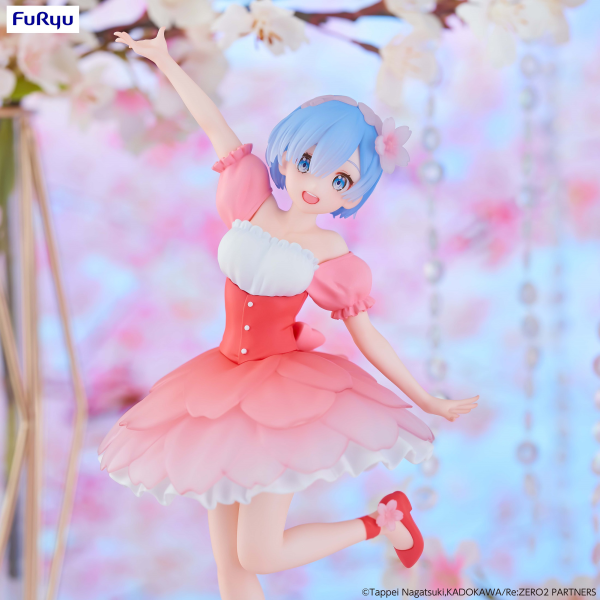 FURYU Corporation Re:ZERO -Starting Life in Another World-　Trio-Try-iT Figure -Rem Cherry Blossom-(re-run)