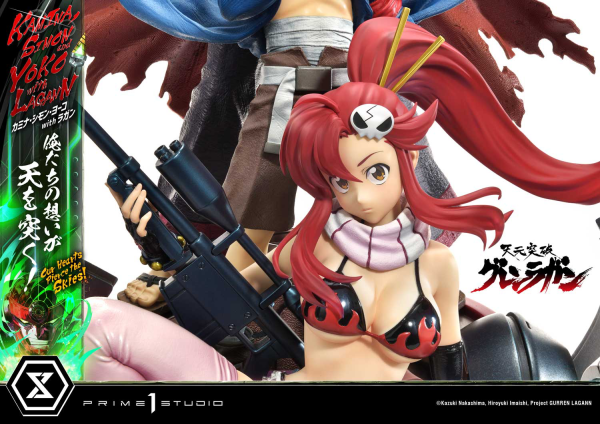 Prime 1 Studio Ultimate Premium Masterline Tengen Toppa Gurren Lagann Kamina, Simon & Yoko with Lagann "Our Hearts Pierce the Skies" | 4580708049540