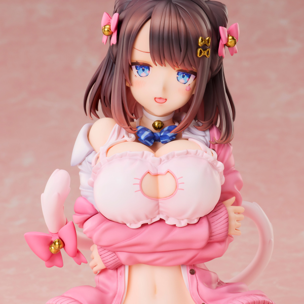 Union Creative KATTO Illustration Ribbon Hairpin-chan Complete Figure(4589642715771)(4589642715771)