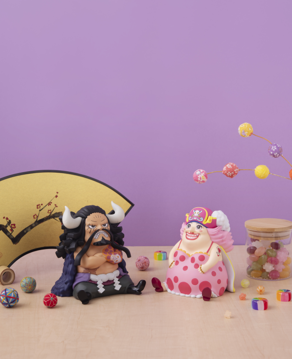 MegaHouse Lookup ONE PIECE Kaido the Beast＆ Big Mom Set 【with gourd＆semla】