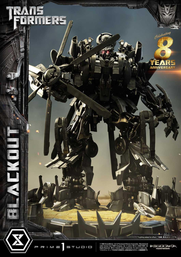 Prime 1 Studio Museum Masterline Transformers (Film) Blackout | 4582535946009