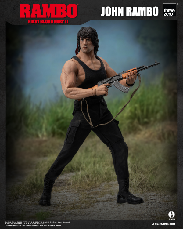 Three Zero Rambo: First Blood Part II - 1/6 John Rambo