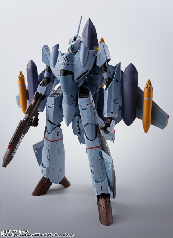 BANDAI Spirits VF-0A PHOENIX(SHIN KUDO USE) ＋ QF-2200D-B GHOST "MACROSS ZERO", TAMASHII NATIONS HI-METAL R