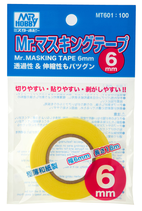 Mr Hobby MR.MASKING TAPE 6mm