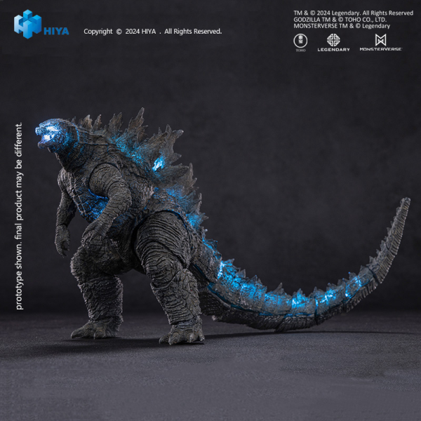 HIYA TOYS Exquisite Basic+ Series None Scale 7 Inch Heat Ray Godzilla Light Ver.(6957534204067)(6957534204067)