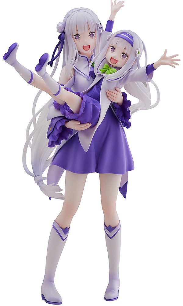 SEGA Re:ZERO -Starting Life in Another World- Figure Emilia & Childhood Emilia