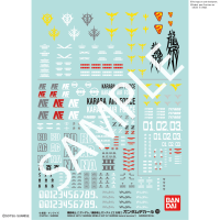 BANDAI Gundam Decal 108 - Mobile Suit Z Gundam / ZZ Gundam