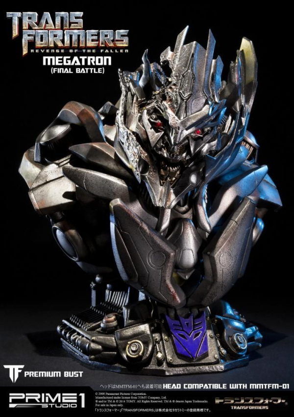 Prime 1 Studio Premium Bust Transformers: Revenge of the Fallen (Film) Megatron Final Battle Edition | 4562471903083