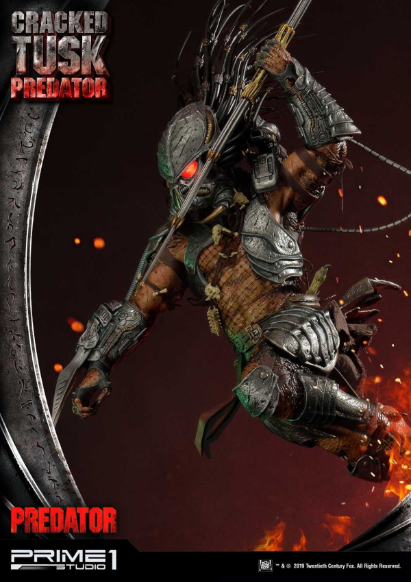 Prime 1 Studio Premium Masterline Predator (Comics) Cracked Tusk Predator | 4562471908118