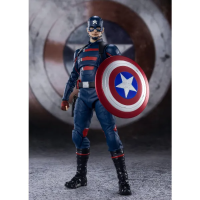 BANDAI Spirits Captain America (John F. Walker ) (The Falcon and the Winter Soldier) , Bandai Spirits S.H.Figuarts