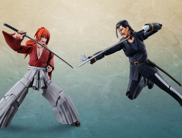 BANDAI Tamashii Hajime Saito "Rurouni Kenshin: Meiji Swordsman Romantic Story", TAMASHII NATIONS S.H.Figuarts