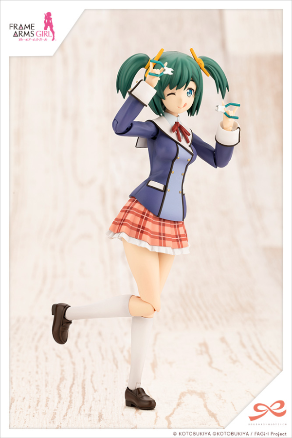 KOTOBUKIYA Bukiko Kotobuki 【WAKABA GIRLS’ HIGH SCHOOL WINTER CLOTHES】(4934054039791)(4934054039791)