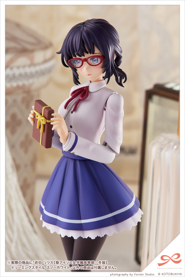 KOTOBUKIYA Ritsuka Saeki 【ST. IRIS GAKUEN GIRLS’ HIGH SCHOOL WINTER CLOTHES】DREAMING STYLE SNOW WHITE