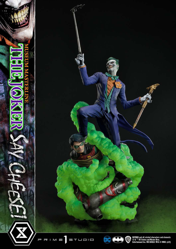 Prime 1 Studio Museum Masterline Batman (Comics) The Joker - Say Cheese DX Bonus Version | 4580708035123