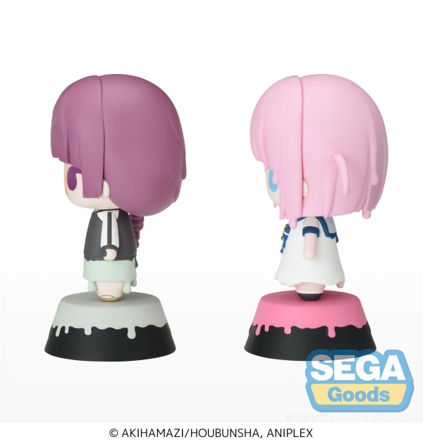 SEGA Tiny Melties Anime "BOCCHI THE ROCK" Mini Figure Vol.4 (EX) [Pack of 2: 1 Kikuri, 1 Futari]