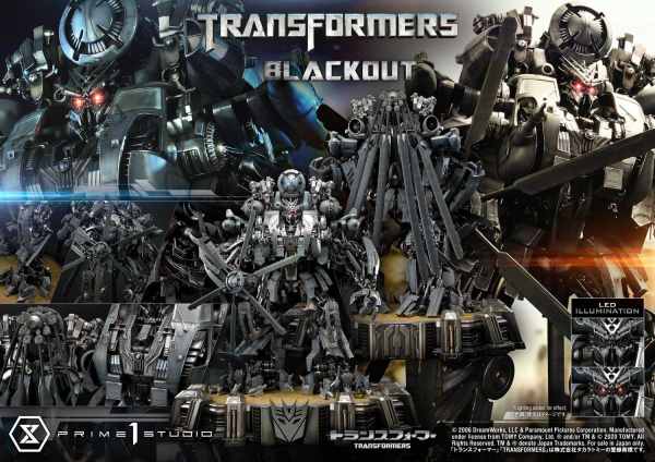 Prime 1 Studio Museum Masterline Transformers (Film) Blackout | 4582535946009