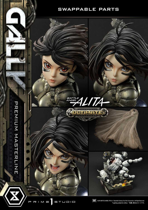 Prime 1 Studio Premium Masterline Battle Angel Alita Alita Gally Ultimate Version(4580708034898)(4580708034898)