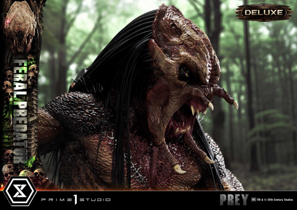 Prime 1 Studio Museum Masterline Prey Feral Predator Deluxe Version(4582647120731)(4582647120731)