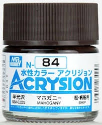 Mr Hobby Acrysion N84 - Mahogany (Ship)