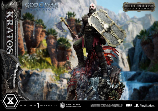 Prime 1 Studio Real Elite Masterline God of War: Ragnarok Kratos Ultimate Bonus Version(4582647120809)(4582647120809)