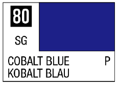 Mr Hobby Mr. Color 80 - Cobalt Blue (Semi-Gloss/Primary) | 4973028716771