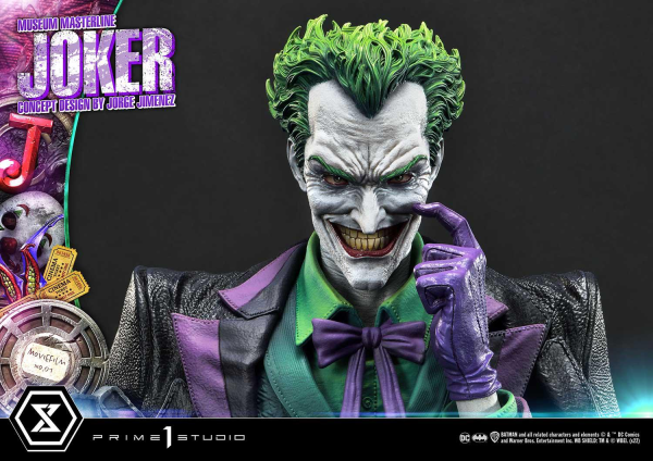 Prime 1 Studio Museum Masterline Batman (Comics) The Joker (Concept Design by Jorge Jimenez) DX Bonus Version | 4580708041216