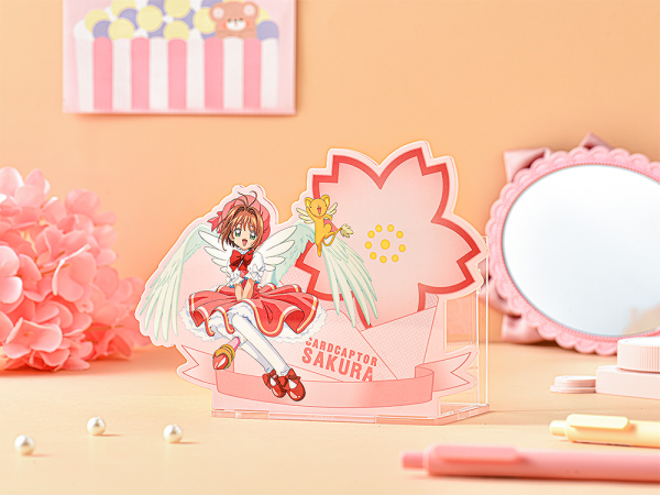 Good Smile Company Cardcaptor Sakura 25th Anniversary Acrylic Pen Stand: Catch You Catch Me