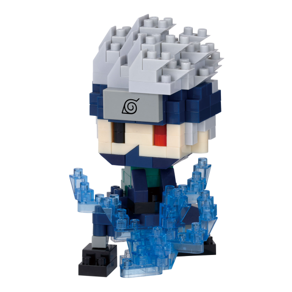 Kawada Kakashi Hatake (Sharingan), "Naruto Shippuden", Nanoblock Character Collection Series (Box/12)(4972825228685)(4972825228685)